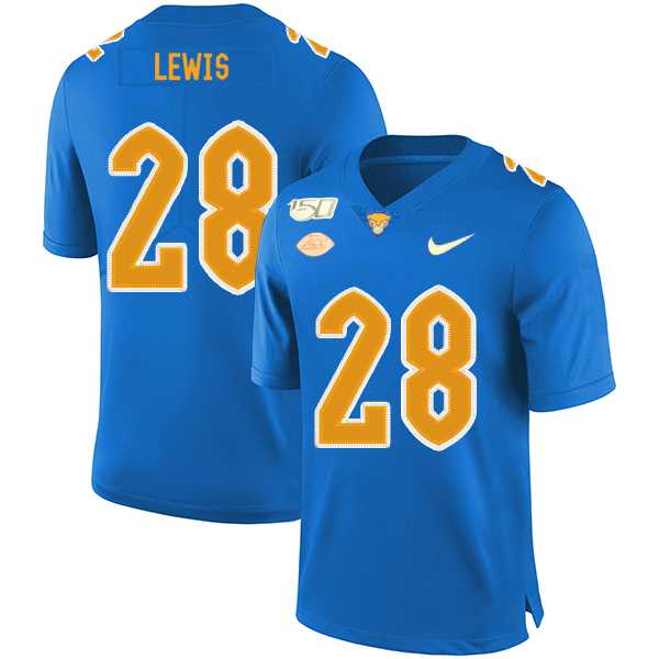 Pittsburgh Panthers 28 Dion Lewis Blue 150th Anniversary Patch Nike College Football Jersey Dzhi,We sell and wholesale Pittsburgh Panthers 28 Dion Lewis Blue 150th Anniversary Patch Nike College Football Jersey Dzhi on line form chian!